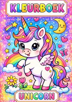 Kleurboek, Unicorn -  H. Mourits (ISBN: 9789465382661)