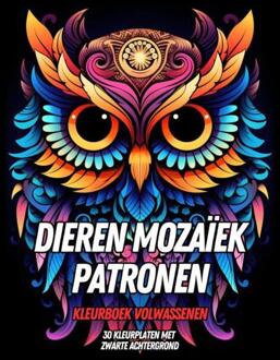 Kleurboek Volwassenen - Dieren Mozaïek Patronen -  Kleurboek Shop (ISBN: 9789464859270)