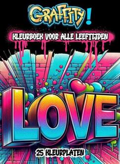 Kleurboek voor Alle Leeftijden - Graffity -  Kleurboek Shop (ISBN: 9789403764559)