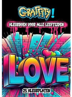 Kleurboek Voor Alle Leeftijden - Graffity - Kleurboek Shop