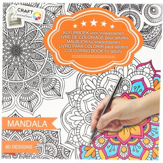 Kleurboek voor volwassenen - mandala