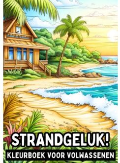 Kleurboek Voor Volwassenen - Strandgeluk! - Kleurboek Shop