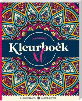 Kleurboek XL - Mandala -  Interstat (ISBN: 9789464326789)