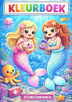 Kleurboek, zeemeerminnen -  H. Mourits (ISBN: 9789465382913)