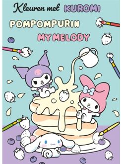 Kleuren Met Kuromi, Pompompurin, My Melody - Hello Kitty & Friends - Diversen