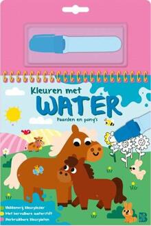 Kleuren met water 2026: Paarden en pony's -   (ISBN: 9789403244785)