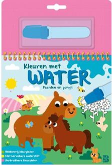 Kleuren Met Water 2026: Paarden En Pony's - Kleuren Met Water