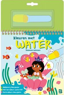 Kleuren Met Water 2026: Zeemeerminnen - Kleuren Met Water