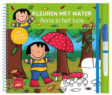 Kleuren met water. Anna in het bos -   (ISBN: 9789044858884)