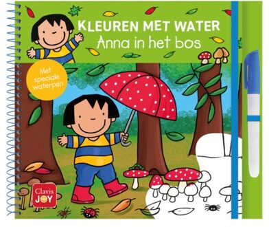Kleuren Met Water. Anna In Het Bos