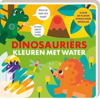 Kleuren Met Water Dinosauriërs - Kleuren Met Water - ImageBooks Factory