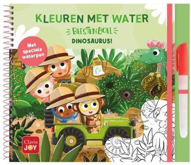 Kleuren met water Dinosaurus - Federico van Lunter (ISBN: 9789044859836)