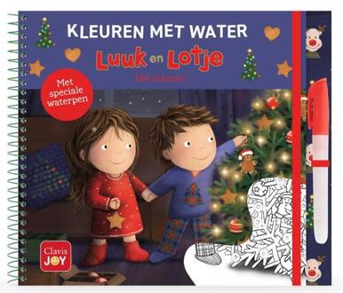 Kleuren met water Het is Kerst met Luuk en Lotje -  Ruth Wielockx (ISBN: 9789044859850)