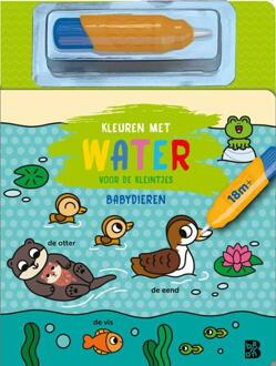 Kleuren met water voor de kleintjes: Babydieren -   (ISBN: 9789403240619)