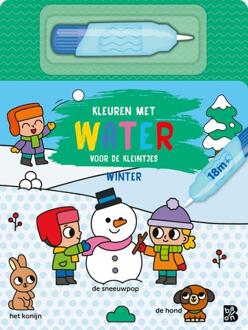 Kleuren met water voor de kleintjes: Winter -   (ISBN: 9789403242743)