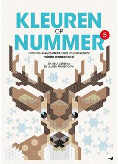 Kleuren op nummer 5 voor volwassenen
