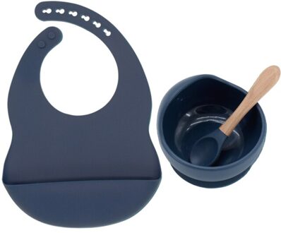 Kleuren Voeden Set Baby Plaat Non-Silp Zuig Kom Food Grade Siliconen Slabbetjes Kids Waterdichte Bpa-vrij draagbare Servies 11