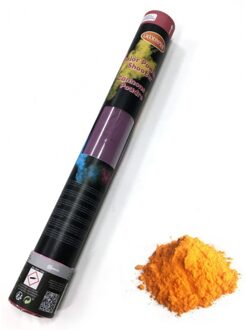 Kleurenpoeder shooters oranje 40 cm