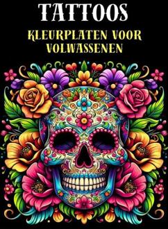 Kleurplaat voor Volwassenen - Tattoos -  Kleurboek Shop (ISBN: 9789403753355)