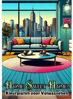 Kleurplaten Voor Volwassenen - Home Sweet Home! - Kleurboek Shop
