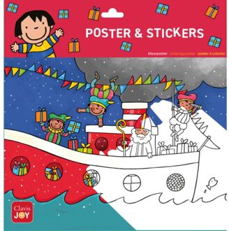 Kleurposter Anna En Sinterklaas