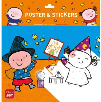 Kleurposter Karel En Kaatje. Hocus Pocus