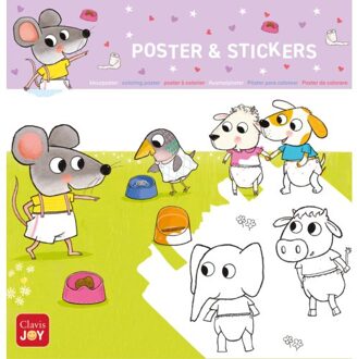 Kleurposter Muisje. Mag Ik Eens In Je Potje Kijken?