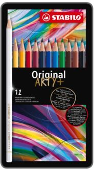 Kleurpotloden STABILO Original blik a 12 kleuren