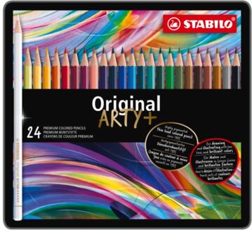 Kleurpotloden STABILO Original blik a 24 kleuren