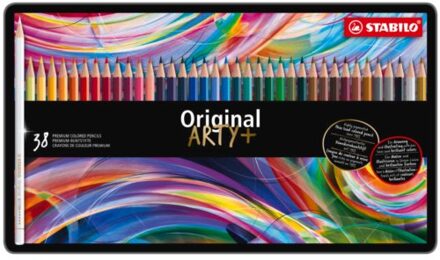Kleurpotloden STABILO Original blik a 38 kleuren