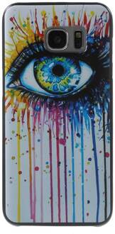 Kleurrijk oog Hardcase hoesje Samsung Galaxy S7 edge