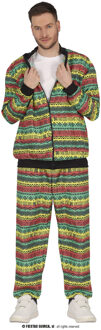 Kleurrijke African Style Trainingspak Multikleur - Print
