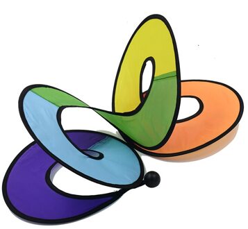 Kleurrijke Camping Tent Opvouwbare Rainbow Spiral Windmolen Wind Spinner Huis Tuin Decor Ornamenten Klassieke Speelgoed