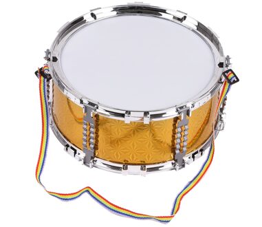 Kleurrijke Drum Speelgoed Jazz Snare Drum Musical Toy Percussie Instrument Met Drumstokken Band Voor Kinderen Kids Rood/Blauw/Goud roze