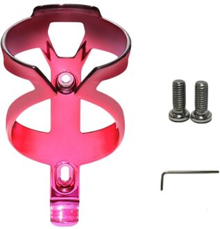 Kleurrijke Fiets Waterfles Houder Hoge Sterkte Regenboog Mtb Racefiets Bidonhouder Fietsen Accessoires roze