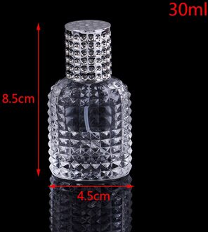 Kleurrijke Glas Spray Fles Reizen Verpakking Fles Essentiële Olie Container Cap Nagellak Fles 15Ml/30Ml/50Ml