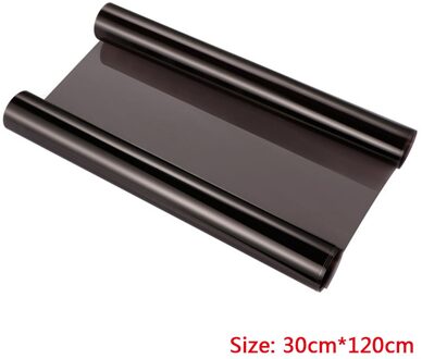 Kleurrijke Koplamp Achterlicht Auto Tint Film Overlay Sticker Cover 30*60/120Cm Ew licht zwart