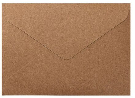 Kleurrijke Kraft Enveloppen 4.49X6.38 Inches Contour Flap Enveloppen Perfect Voor Bruiloften, Diploma-uitreikingen, Baby Douches