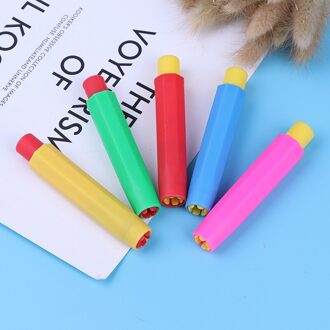 Kleurrijke Krijt Houders Schoon Onderwijs Hold voor Leraar Kinderen Kawaii Briefpapier 5pcs Gezondheid Niet giftig Krijt willekeurige Krijt clip