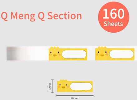 Kleurrijke Label Papier Zelfklevend Thermisch Papier Roll 14*40Mm 160Sheets/Roll Compatibel Met Phomemo d30 Thermische Printer stijl 6