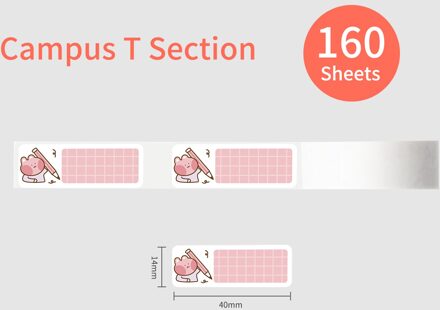 Kleurrijke Label Papier Zelfklevend Thermisch Papier Roll 14*40Mm 160Sheets/Roll Compatibel Met Phomemo d30 Thermische Printer stijl 9
