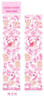 Kleurrijke lint beer stickers zelfklevende scrapbooking stickers decoratieve diy ambachtelijke stickers voor kunst ambachtelijke wenskaarten Paars