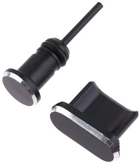Kleurrijke Metal Anti Dust Dock Charger Plug Stopper Cap Cover Voor Xiaomi Huawei Samsung Android Telefoon Mobiele Telefoon Accessoires 6