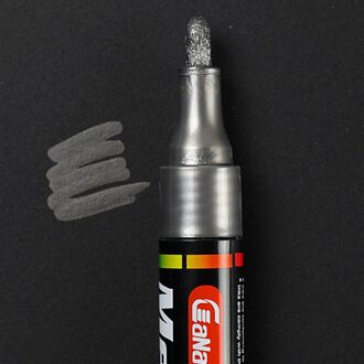 Kleurrijke Metalen Schilderij pen mark pen fotoalbum Scrapbook DIY 5 kleuren Schrijven Droge Keramische Glas Zwarte Kaart 13.8CM