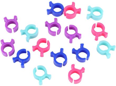 Kleurrijke Naaigaren Spoel Houder Klem Clips Spoel Buddies Grote Borduren Quilten En Naaien Draad Naaimachine #20 48stk