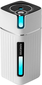 Kleurrijke Nachtlampje Hmidifier Creatieve Voertuig Kleurrijke Usb Luchtbevochtiger Laag Geluidsniveau Draagbare Multifunctionele Mini Fan WH