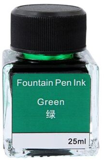Kleurrijke Non-Carbon Inkt Pak Voor Dip Vulpen Kalligrafie Schrijven Schilderen Graffiti School Kantoorbenodigdheden 10 Kleuren groen