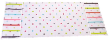 Kleurrijke Pastorale Stijl Magnetron Kap Dubbele Zakken Magnetron Handdoek Waterdicht Anti-Olie Stofkap Met Opbergzakken (dot