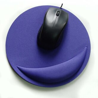Kleurrijke Polssteun Ronde Mouse Pad Met Antislip Base Polssteun Pad Ergonomische Mousepad Voor Typiste Kantoor gaming Pc Laptop 08