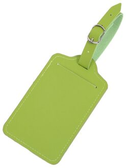 Kleurrijke PU Leer Bagagelabel Zak Hanger Handtas Reizen Accessoires Naam ID Adres Bruiloft VIP Uitnodiging Label 5